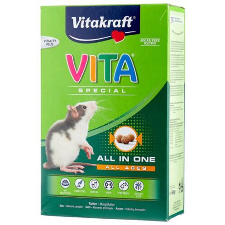 Корм для крыс Vitakraft Vita Special 600 г