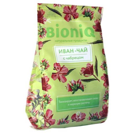 Чай травяной BioniQ Иван-чай с чабрецом, 35 г