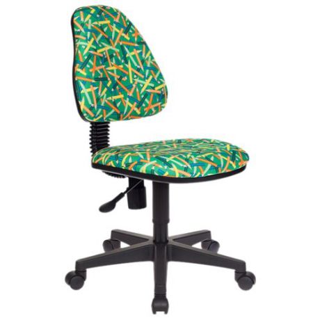 Компьютерное кресло Бюрократ KD-4 детское, обивка: текстиль, цвет: зеленый карандаши
