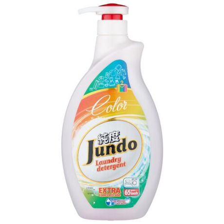 Гель для стирки Jundo Color для цветного белья 1 л бутылка