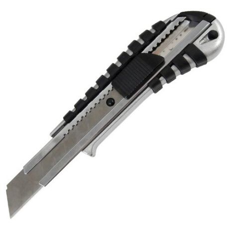 Axent Нож канцелярский 6901-A 18 мм серебристый