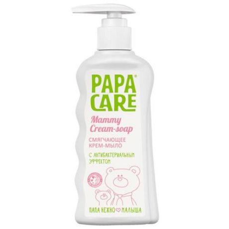 Papa Care Смягчающее крем-мыло с антибактериальным эффектом 250 мл