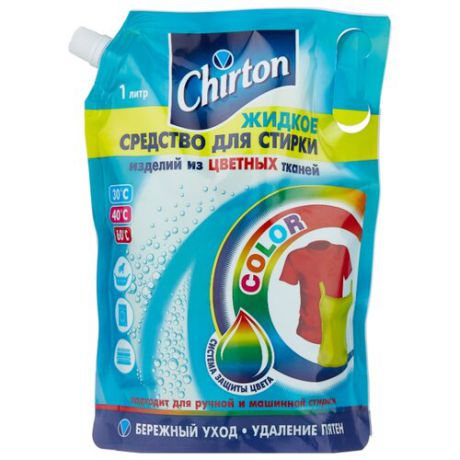 Жидкость для стирки Chirton Color 1 л дой-пак