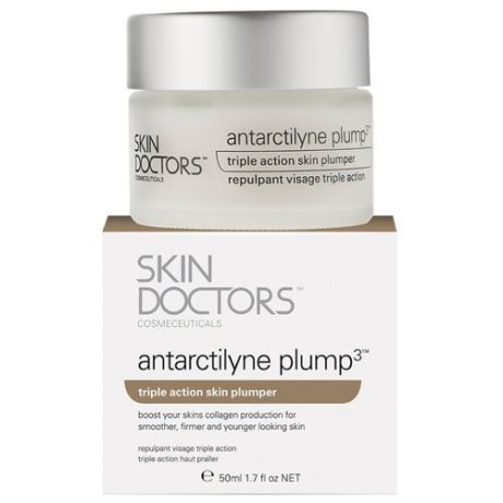 Skin Doctors Antarctilyne Plump 3 Крем для упругости и эластичности кожи тройного действия для лица, 50 мл