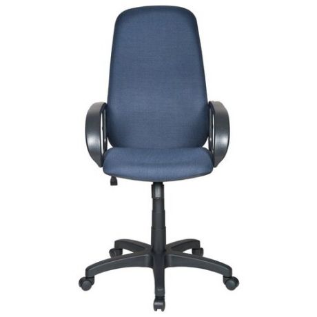Компьютерное кресло Бюрократ CH-808AXSN, обивка: текстиль, цвет: черный/синий 12-191