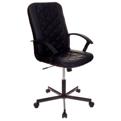 Компьютерное кресло Бюрократ CH-550 офисное, обивка: искусственная кожа, цвет: black