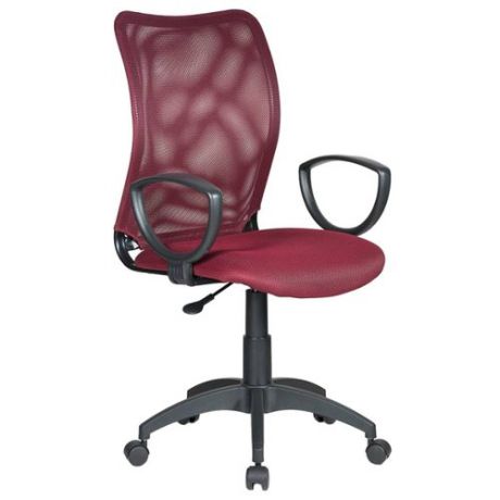 Компьютерное кресло Бюрократ CH-599AXSN офисное, обивка: текстиль, цвет: бордовый TW-13N