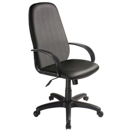 Компьютерное кресло Бюрократ CH-808AXSN, обивка: искусственная кожа, цвет: черный OR-16