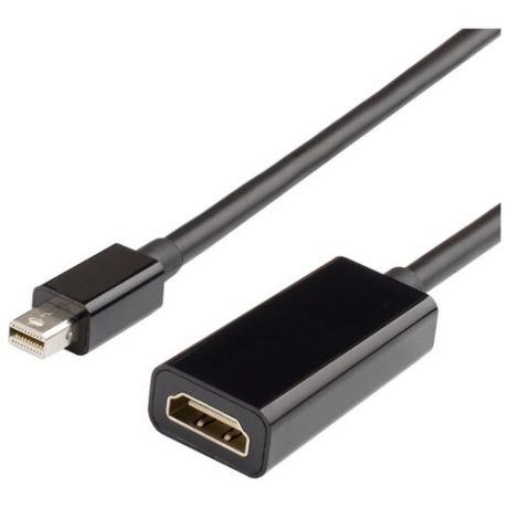 Переходник Atcom Mini DisplayPort - HDMI (AT1042) 0.1 м черный