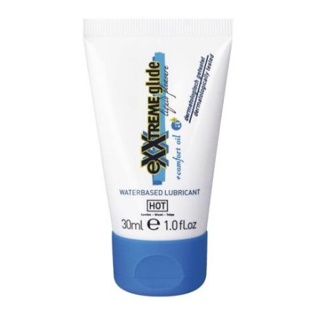 Гель-смазка HOT Exxtreme Glide Waterbased Lubricant 30 мл туба