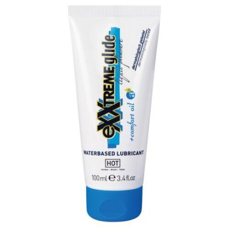Гель-смазка HOT Exxtreme Glide Waterbased Lubricant 100 мл туба