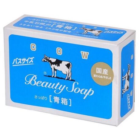 Мыло кусковое Cow Brand Beauty Soap молочное освежающее, 135 г