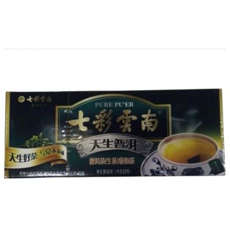 Чай пуэр Colourful Yunnan Шен пуэр в пакетиках, 25 шт.