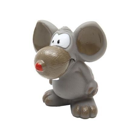 Игрушка для собак КАСКАД Забавная мышь (27799281) серый