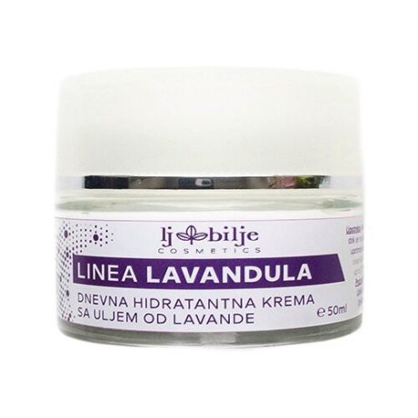 Ljbilje Linea Lavender Увлажняющий дневной крем для лица с маслом лаванды, 50 мл