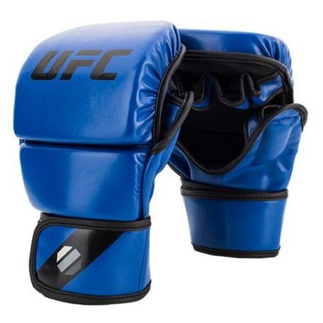 Тренировочные перчатки UFC Sparring для MMA синий S/M 8 oz