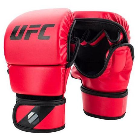Тренировочные перчатки UFC Sparring для MMA красный S/M 8 oz