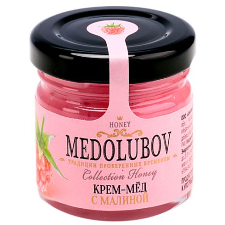 Крем-мед Medolubov с малиной