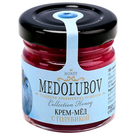 Крем-мед Medolubov с голубикой 40 мл