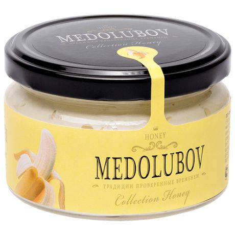 Крем-мед Medolubov с бананом 250 мл