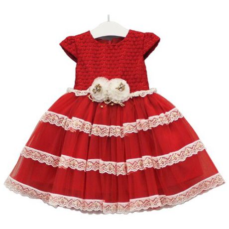 Платье Lilax размер 110, красный