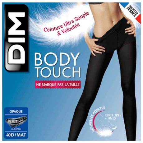 Колготки DIM Body Touch Opaque 40 den, размер 3, noir