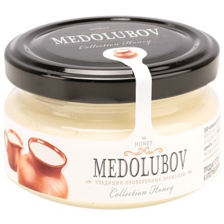 Крем-мед Medolubov с молоком 100 мл