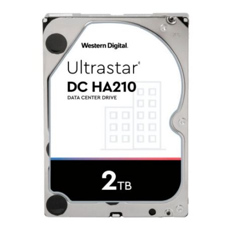 Жесткий диск Western Digital Ultrastar DC HA210 2 TB (HUS722T2TALA604) серебристый