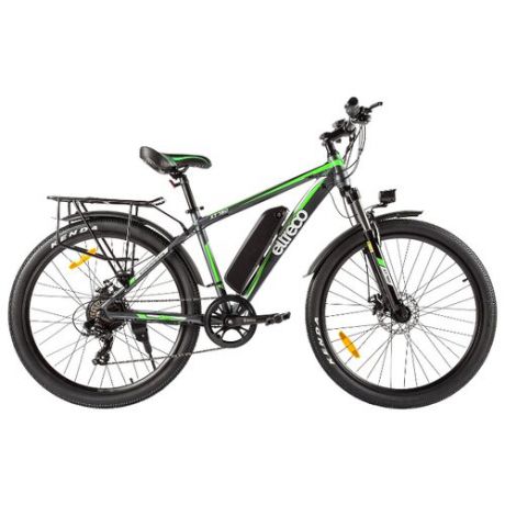 Электровелосипед Eltreco XT 750 (2019) серый/зеленый (требует финальной сборки)