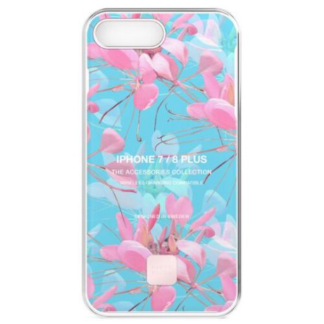 Чехол Happy Plugs 9302 + защитная пленка для Apple iPhone 7 Plus/iPhone 8 Plus botanica exotica