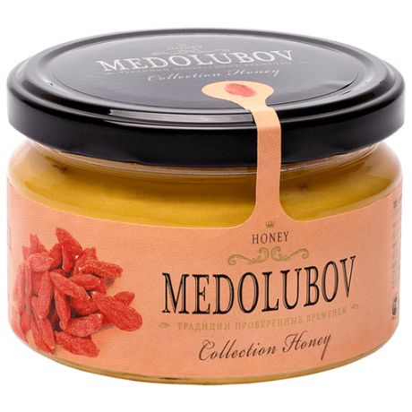 Крем-мед Medolubov с ягодами годжи 250 мл