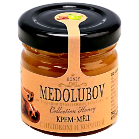 Крем-мед Medolubov с яблоком и корицей 40 мл