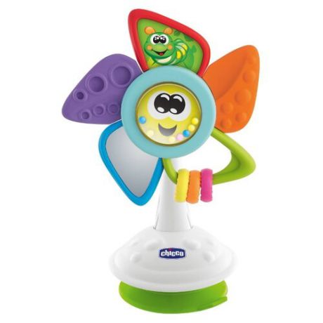 Развивающая игрушка Chicco Will the Pinwheel белый/зеленый/оранжевый/фиолетовый