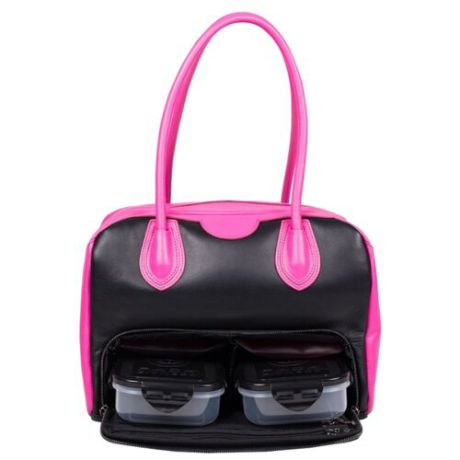 Six Pack Fitness Женская сумка Vixen Elite Bowler черный/розовый 16 л