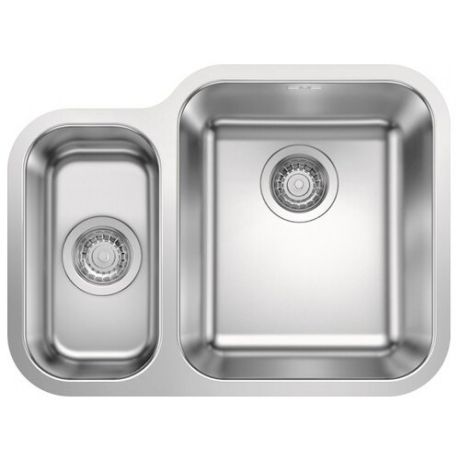 Врезная кухонная мойка 60.5 см Blanco Supra 340/180-U 525214 525214 нержавеющая сталь/полированная