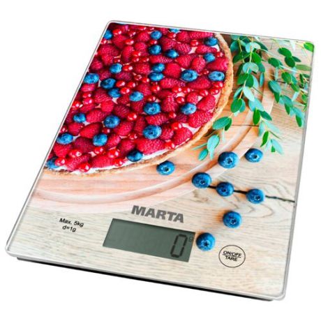 Кухонные весы Marta MT-1634 ягодный пирог