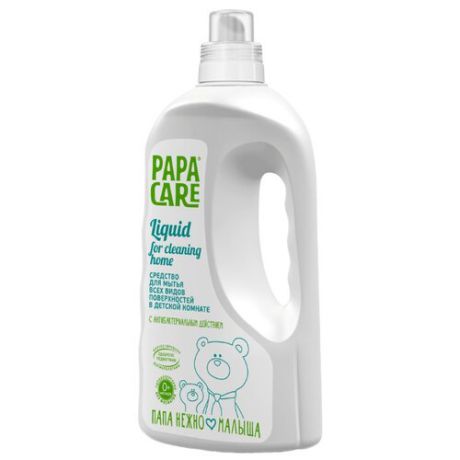 Papa Care Средство для мытья всех видов поверхностей в детской комнате с антибактериальным действием 1 л