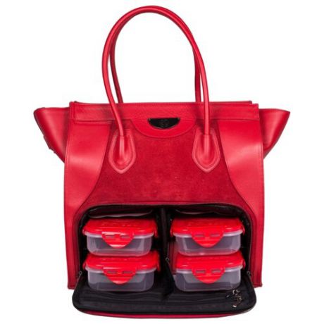 Six Pack Fitness Женская сумка Victoria Elite Tote красный 26 л