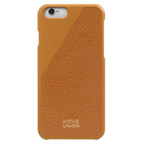 Чехол Native Union CLIC LEATHER для Apple iPhone 6/iPhone 6S gold