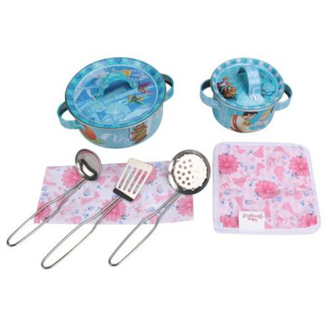 Набор посуды Hengjiang Art Ceramics Factory Прекрасная принцесса DSN0201-003 голубой/розовый