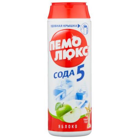 Чистящее средство Сода 5 Яблоко Пемолюкс 480 г