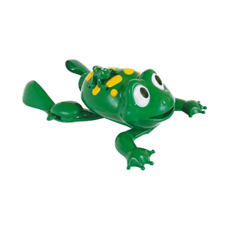 Игрушка для ванной BertToys Лягушонок Шустрик зеленый
