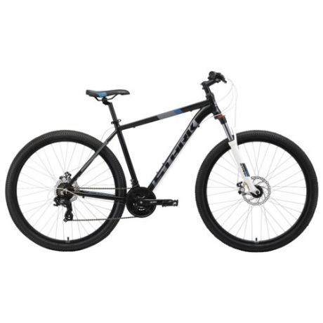 Горный (MTB) велосипед STARK Hunter 29.2 D (2019) черный/серый/синий 20" (требует финальной сборки)