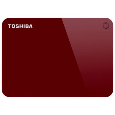 Внешний HDD Toshiba Canvio Advance 4 ТБ красный