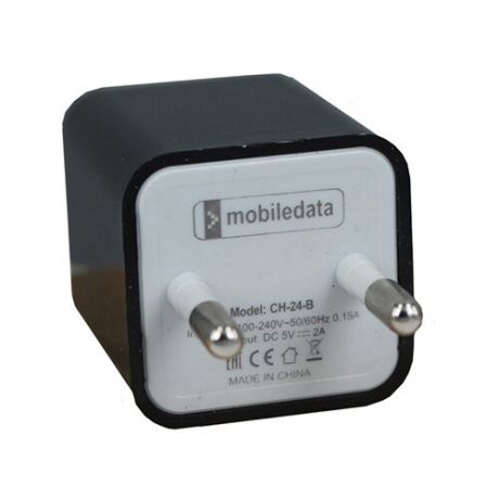 Сетевая зарядка Mobiledata CH-24 черный