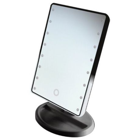 Зеркало косметическое настольное GESS uLike Mini с подсветкой черный