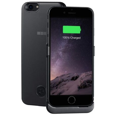Чехол-аккумулятор INTERSTEP Metal battery case для iPhone 7/8 black