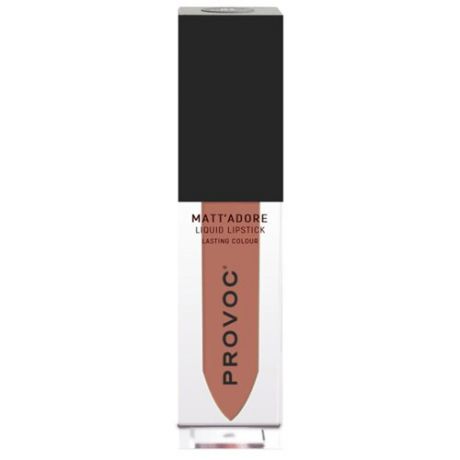 Provoc жидкая помада для губ Mattadore Liquid Lipstick матовая, оттенок 10 Clarity