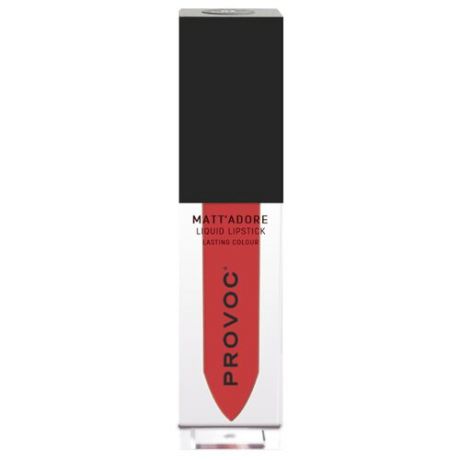 Provoc жидкая помада для губ Mattadore Liquid Lipstick матовая, оттенок 18 Energy