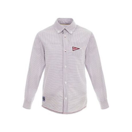 Рубашка Silver Spoon размер 134, серая полоска